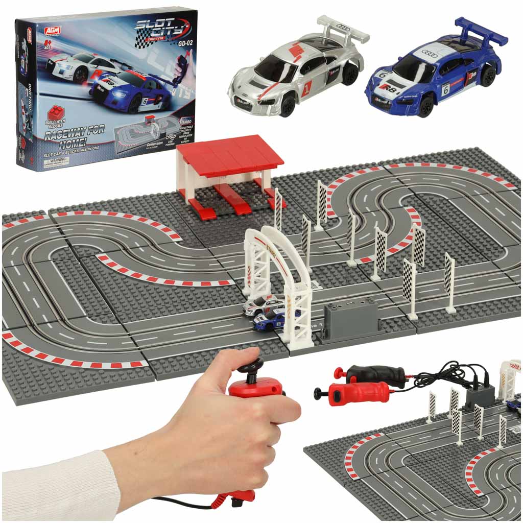 elektrická policajná pretekárska autodráha